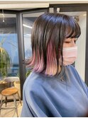 【flamme Anna】インナーカラーピンク