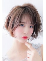 マックスビューティーギンザ(MAXBEAUTY GINZA)　&nbsp;シースルーバングショートボブ☆銀座/東京駅