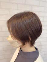 アンドベイ(&.Bay)&nbsp;【&.BAY】ハンサムくびれショートボブ☆耳かけで大人めに