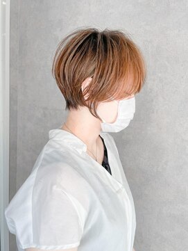 オアシス ガーデン 西新井店(Oasis GaRDEN) 耳掛け前下がりショート