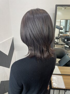 デスト 大宮(DEST) ウルフヘア/ボブウルフ/グレージュカラー[大宮/シールエクステ]