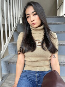 ロンド マーレ 天神大名店(Lond mare) NEW STYLE 韓国ヘア　小顔顔まわりカット　大人美人韓国カラー