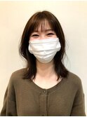 イメチェン/フェミニン/チェリーブラウン/モード/ダークアッシュ