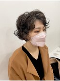 ニュアンスパーマ×ボブ