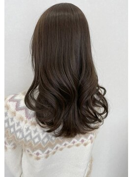 ソヨン 加古川店(SOYON) 【お客様スタイル】艶髪ブラウンカラー