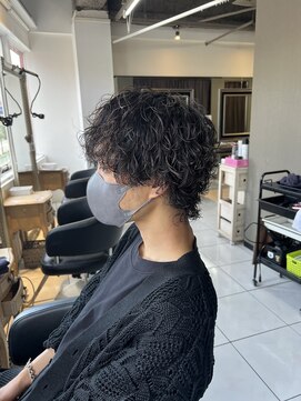 アイズ 海老名(AIZU) 波巻きパーマ　波巻きスパイラルパーマ　スパイラルパーマ