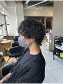 波巻きパーマ 波巻きスパイラルパーマ スパイラルパーマ