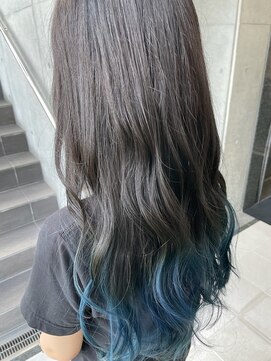 ヘアーサロン ファイブシー(HAIR SALON 5C) ブルーグラデーション
