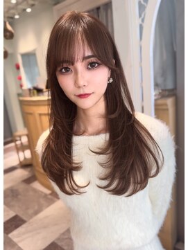 ロンド ロビン 栄(Lond robin) 【Lond robin】木屋元一　前髪/顔まわり/2way/韓国/レイヤー