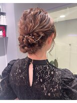 お呼ばれヘアセット 早朝OK
