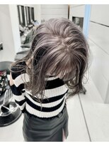 ギグスダブル 栄久屋大通店(gigs double)&nbsp;透明感ブリーチカラー/シルバーアッシュ