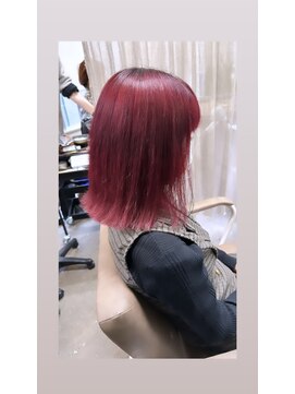 テーラヘアー 土浦店(TELA HAIR) チェリーレッドボブ『TELAHAIR土浦』