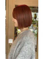 サロン ラマ(SALON Lama)&nbsp;オレンジブラウンボブ