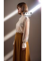 ムオン 大橋(muon)&nbsp;輪郭に合わせた小顔ボブ