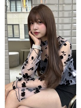 リリー(Lilley) 松岡宏海韓国へア／韓国風ヘア／顔まわり/レイヤー/前髪