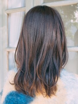 ルシード スタイル サーヴ(LUCIDO STYLE SERVE) 20代30代大人かわいいベージュナチュラルセミロングヘアー美肌