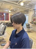 ハンサムショート/マッシュショート/グレーカラー/吉祥寺