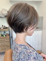 アイドットプラス 表参道(i.+omotesando)&nbsp;流し前髪小顔つや髪顔まわり簡単スタイリングショートボブヘア