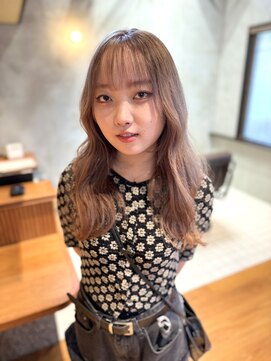 エフ(f) 髪質改善カラー×ハイトーン