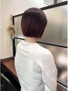プチメゾントウキョウ(Petit Maison Tokyo) プツっとボブ_レッドブラウン