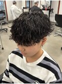 波巻きスパイラルパーマ