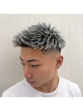 ルースト 京都駅前店(ROOST) ホワイトフルメッシュ×フェードジェット