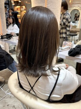 ロンド エスポワール 錦糸町(Lond espoir) ○ブリーチなしホワイトグレージュダブルカラー韓国ミニウルフ3