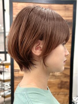 ルアン 上通り(ruen) 横顔美人ショート　熊本丸みショート　くびれショート　右田莉奈