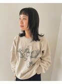 乾かすだけでキマる髪/ケアカラーレイヤー