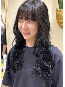 シアン 栄店(CYAN.) 初パーマにオススメ!ゆるっとふわっとウェーブパーマ