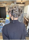 お呼ばれタイトツインヘア