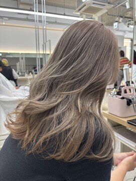 モリオフロムロンドン 大宮店(morio from London) 透明感たっぷり◎ミルクティーベージュで柔らかモテ髪 「村田」