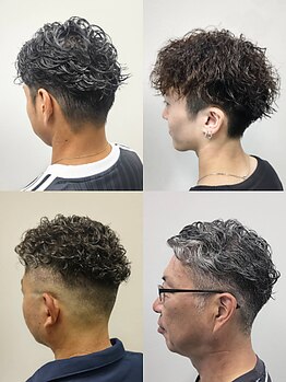 レイジーウッド(Lazy wood)の写真/メンズパーマはおまかせください！通いやすいプライスで、男を磨くパーマスタイルをご提案します◎