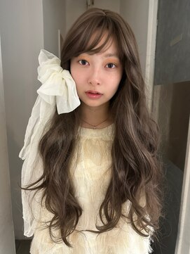 メゾンアクア 表参道(Maison ACQUA) ☆ブリーチなしダブルカラー オリーブ オリーブベージュ