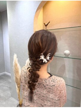 カラークチュール(Color Couture) 編みおろし/パーティーヘア/お呼ばれアレンジ