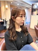 【海璃】縮毛をかけた2ヶ月後 brown color