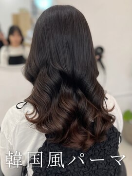 アミー 銀座(Ammy) #韓国風パーマ #コテ巻き風パーマ #ロングパーマ #パーマ