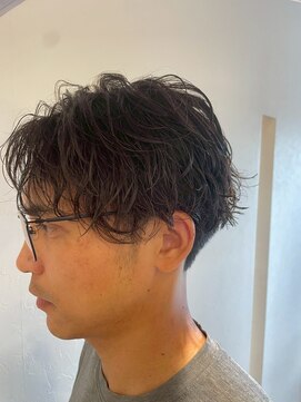 エヌアンドエー 春日部東口店(hair shop N&A) タイトなツーブロックと束感で魅せる◎無造作マッシュスタイル