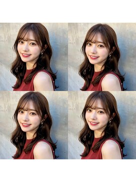 ウィールール 白石店(WE RULE) 大人可愛い韓国風くびれミディ×透けバング