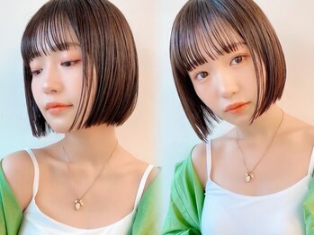 エニ 自由が丘(ENi)の写真/前髪や後頭部の自然な丸みを叶える髪質矯正*ショートカットとの相性も抜群でstylingもラクに*[自由が丘駅]