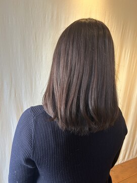 アッシュグレー/透明感カラー