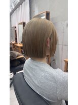 タイト(tyto)&nbsp;ブリーチありの韓国風ハイトーンボブ♪