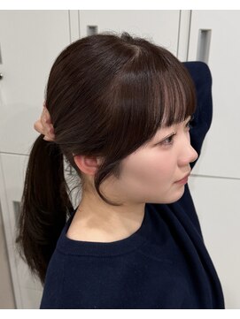 アイル(I'LL) 顔周りカット/韓国風/ココアブラウン/ショコラベージュ