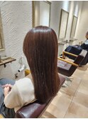 ブラウン　10代20代30代大人可愛い髪質改善大人キレイ