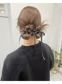 10代20代30代／ミルクティーベージュ／ヘアアレンジ/ブリーチ
