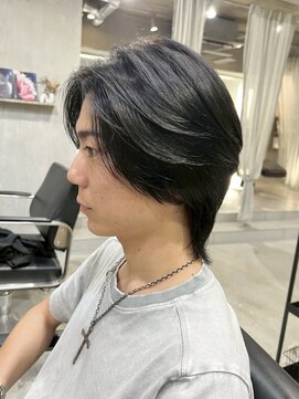 ラック 表参道(LUCK) メンズカット/フェザーショート/メンズブリーチなしカラー