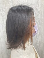 TELA HAIR 石岡店【テーラヘアー】【4月15日NEW OPEN（予定）】 &nbsp;インナーオレンジ【TELA HAIR 石岡】