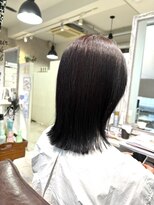 ハナビ(hanabi) 40代|ツヤ髪|髪質改善縮毛矯正|鹿児島髪質改善|天文館髪質改善