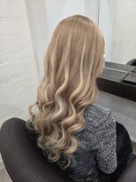 グランディールヘアデザイン(grandir hairdesign)&nbsp;プルエクステ/ハイライト/ロングヘア/千葉