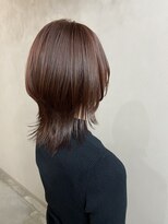 サンズヘアー(3’s hair)&nbsp;○wolf style ×Bordeaux red
